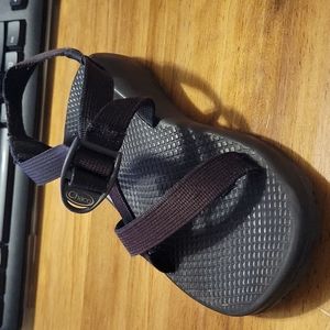 CHACO Z/Cloud Black Strappy Hiking Sandal SZ 7